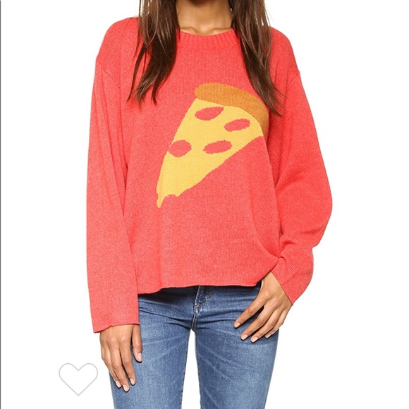 Wildfox Sweaters - FLASH SALE NWOT WILDFOX PIZZA MY HEART SWEATER